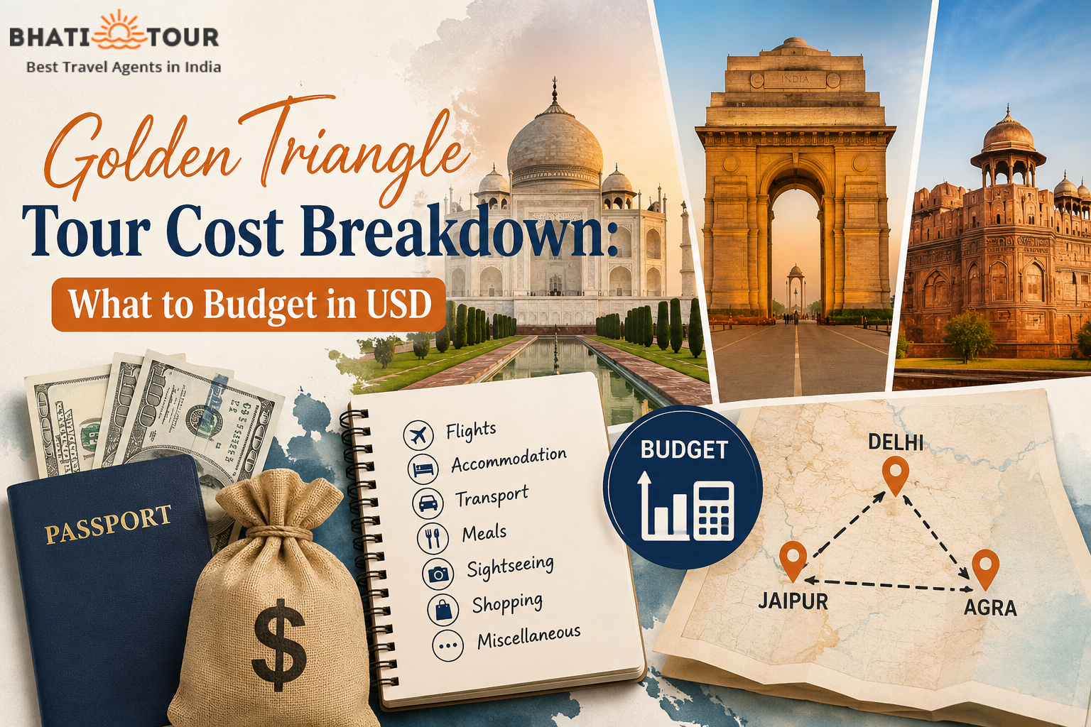Golden Triangle Tour Cost Breakdown What to Budget in USD